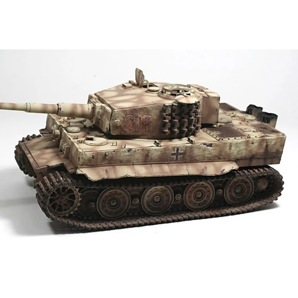 Строительные наборы OHS Tamiya 35146 1/35 Tiger 1 Panzer Kampfwagen VI Sd Kfz181 Ausfuhrung E поздняя версия