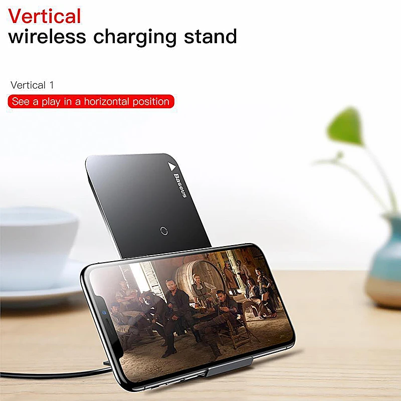 Беспроводное зарядное устройство Qi для iPhone X XS Max samsung S10 Xiaomi mi 9 x 3 10 Вт быстрая