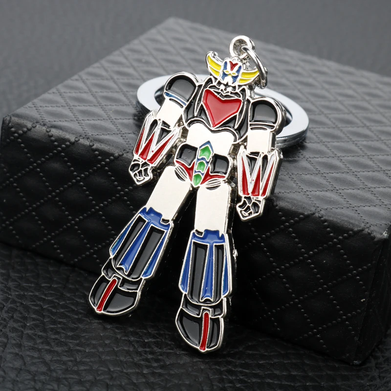 Аниме НЛО робот Grendizers брелок для ключей из сплава аксессуары кулон Подвески