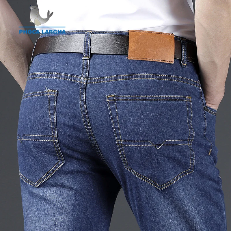 2019 новые весенние хлопковые джинсы мужские высококачественные Брендовые
