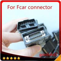 for fcar obdii 16 pin connector obd ii cable car scanner obd 2 f3 af3 wf3 df3 s connecter auto diagnostics obd2 adaptor