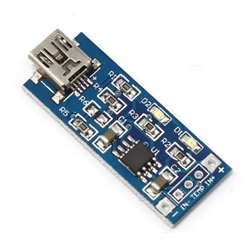Мини USB 5V 1A литиевая батарея зарядное устройство Модуль в 4-8V TP4056 | Электроника