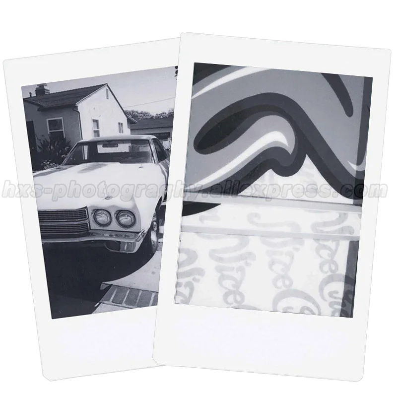 20 шт. монохромная пленка Fujifilm Instax Mini для Fuji 9 8 7s 70 50 90 25 Share SP 1 2 Polaroid 300 мгновенная