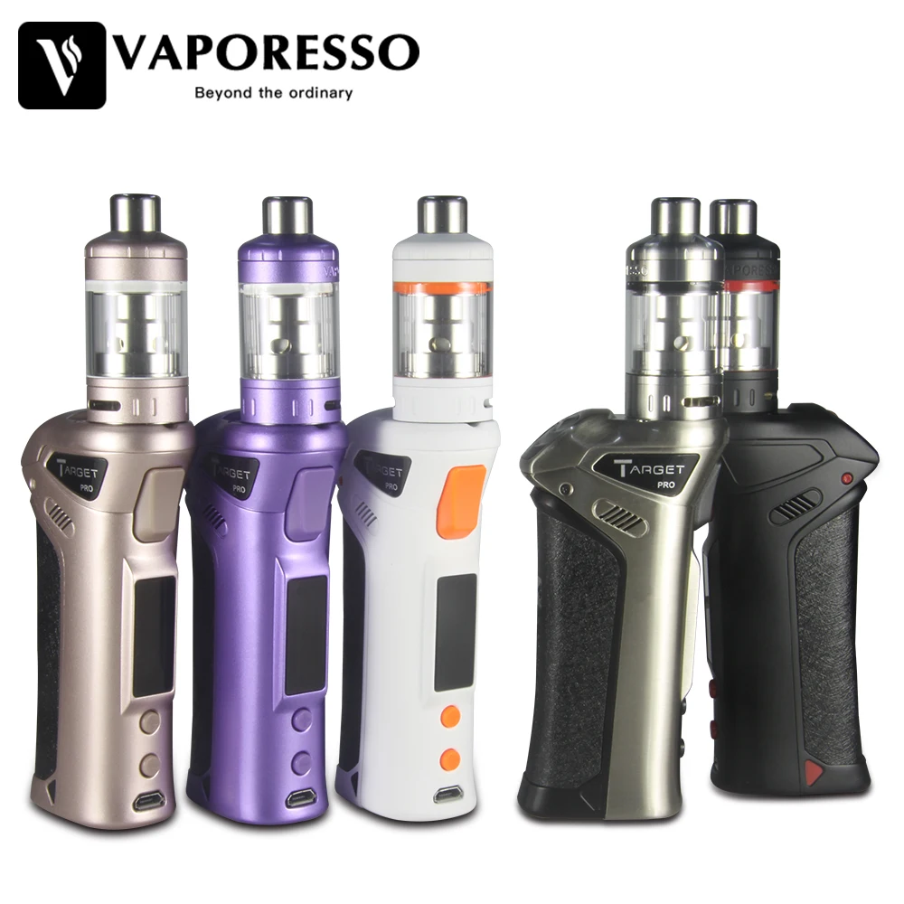Оригинальный vaporesso 75 Вт целевой Pro Kit 2.5 мл ccell вапоризатора temp Управление поле mod