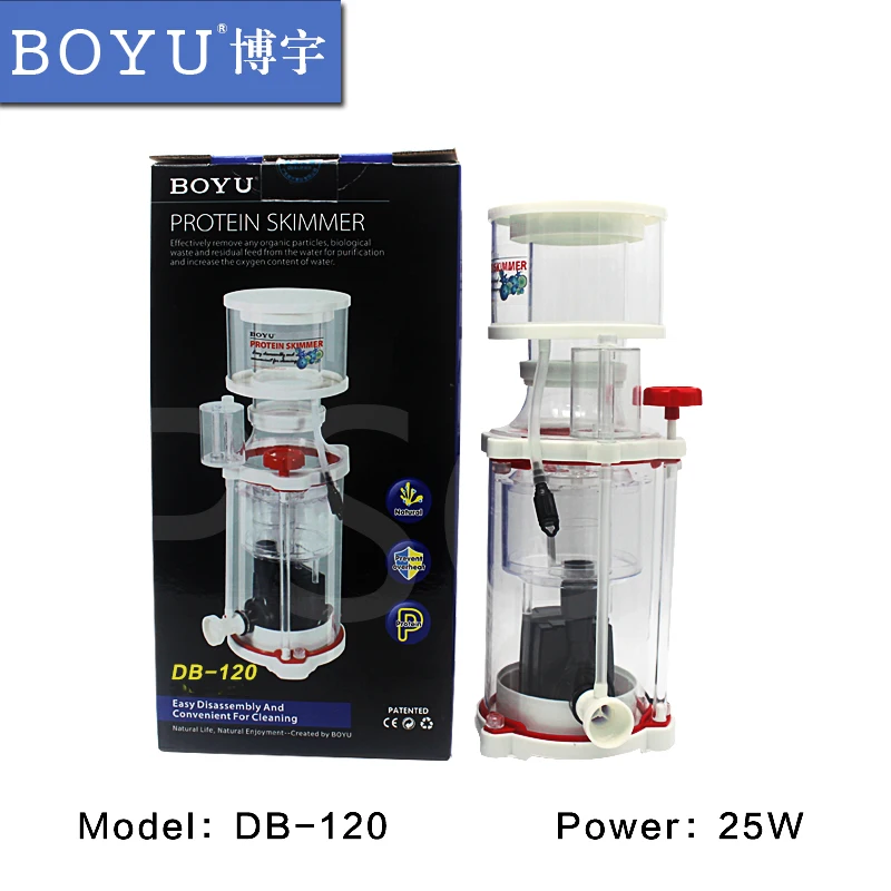 Boyu DB 120 DB120 сепаратор протеина очистка воды погружной насос для аквариума от