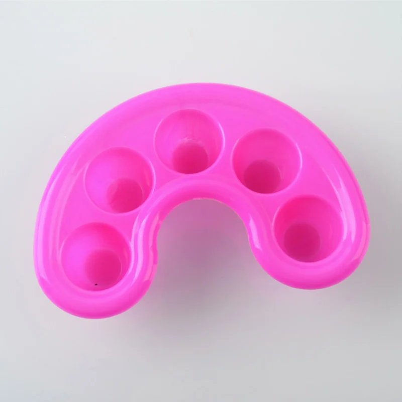 Лак для ногтей Замачивание чаши удаление сокер мытье кутикулы лоток ацетон стойкий ручной очиститель