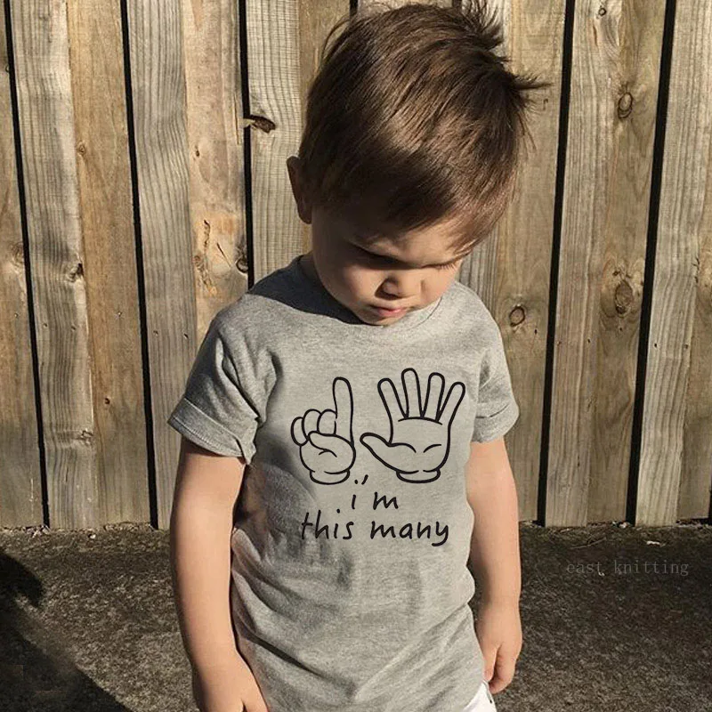 

DERMSPE Kids Girls Boys Cute Cartoon Breathable Cotton Short Sleeve Clothes Children Simple Tops Kids Comfortable Baby T-shirt
