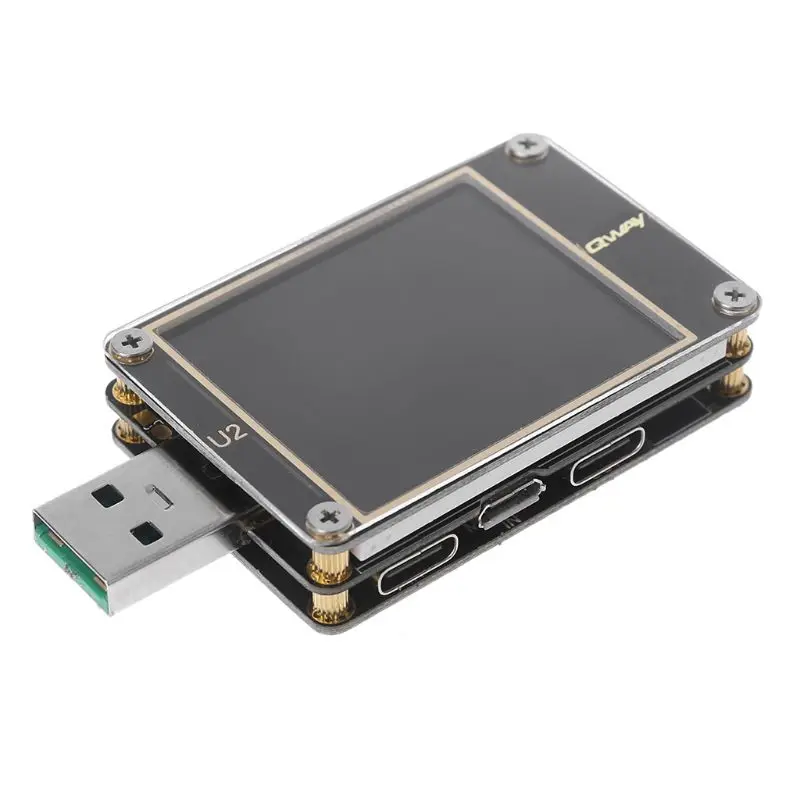 USB тестер QC4.0 + PD3.0 2 0 PPS улучшенный с функцией быстрой зарядки измеритель емкости