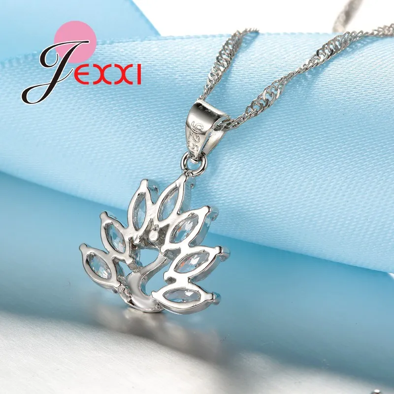 Женский комплект из колье и серёг серебра 925 пробы|earrings necklace jewelry set|jewelry setsearrings for |