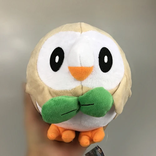 white 20 см Pokedoll Popplio Rowlet плюшевая мягкая игрушка игрушки для детей Рождественский подарок - Цвет: white