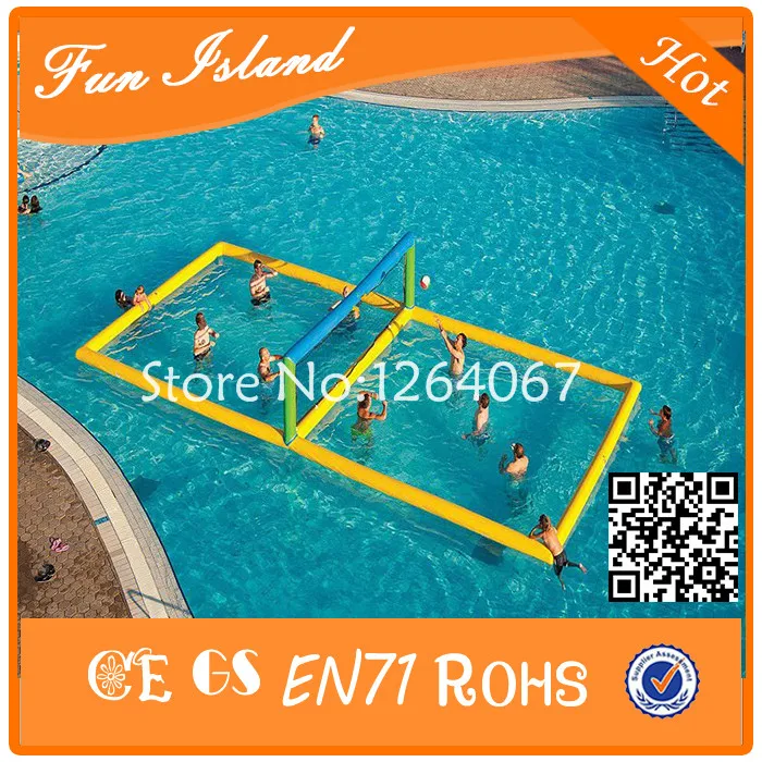 Бесплатная доставка надувной бассейн волейбол водный спорт игра игрушка