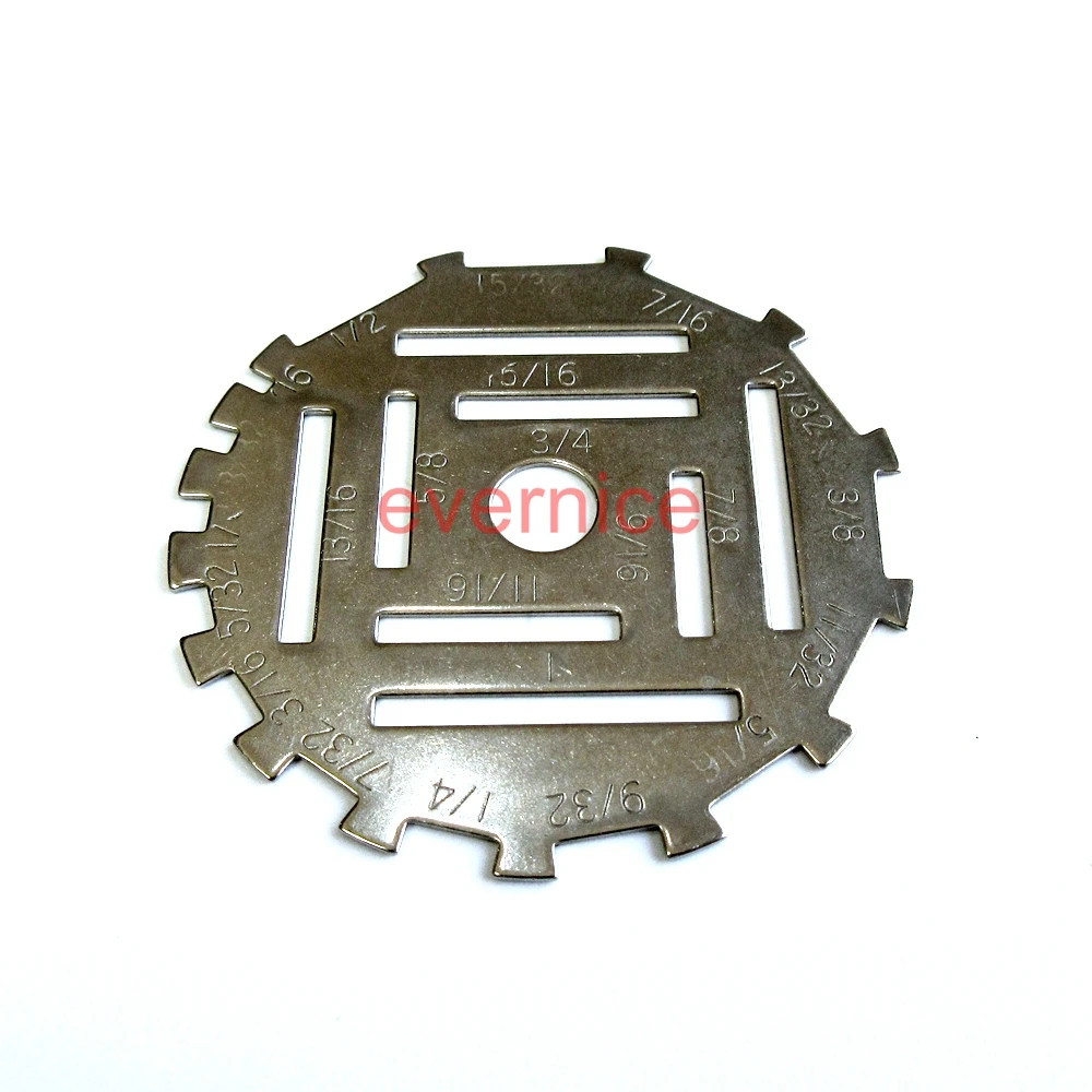 

1 Pcs Measuring Disc Ruler Tools Umd