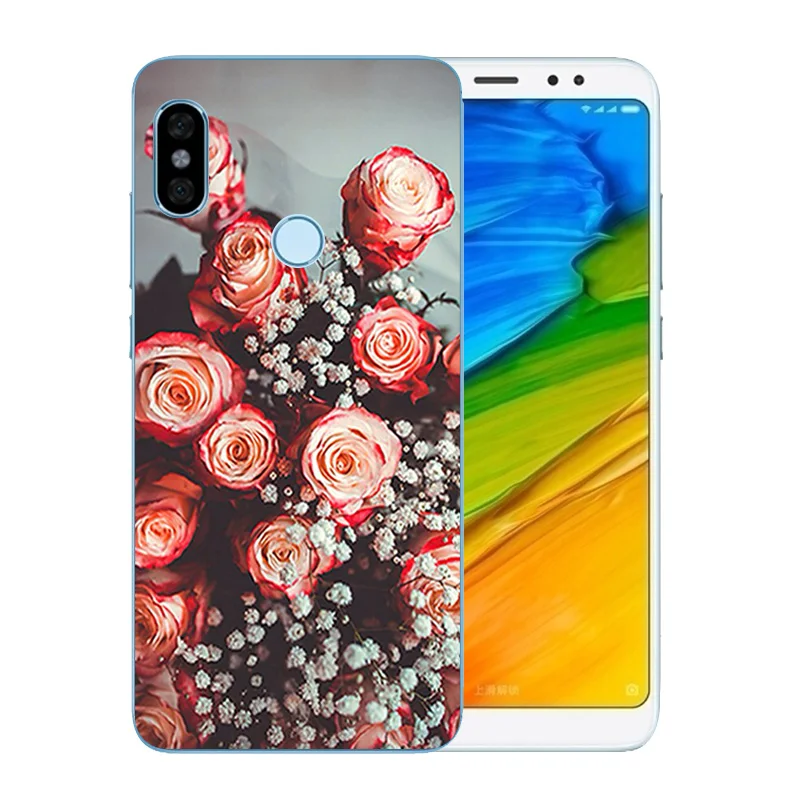 Phone Case For Xiaomi Redmi Note 5 Pro Back Cover Animal Pattern Skin Transparent Capa |