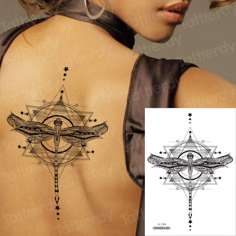 stickers bikini body tattoo fake black henna tattoo sticker mandala lotus sternum temporary tattoo under breast sexy arab decal
