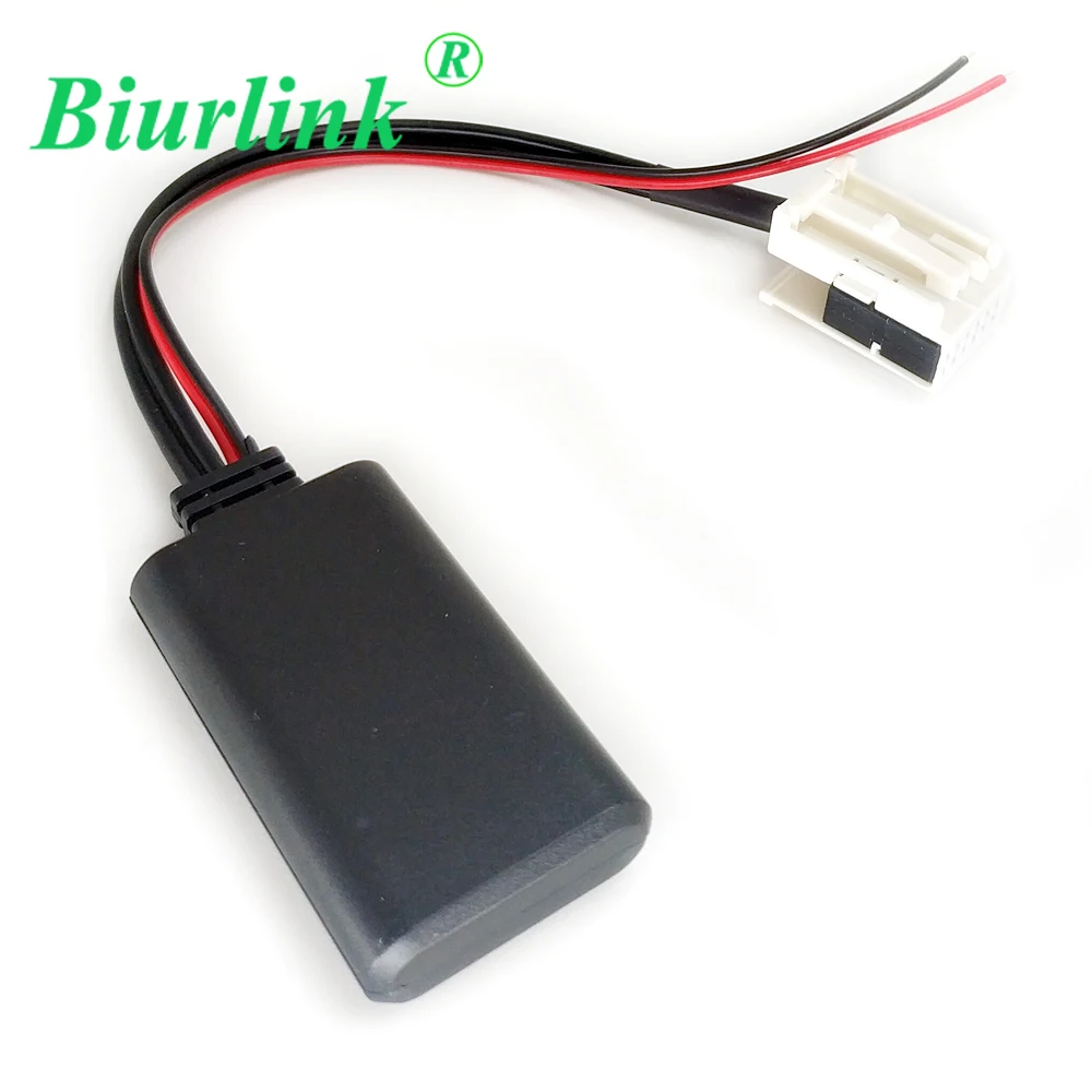 Аудио вход Biurlink Bluetooth модуль Aux кабель адаптер для Volkswagen Quadlock автомобильное