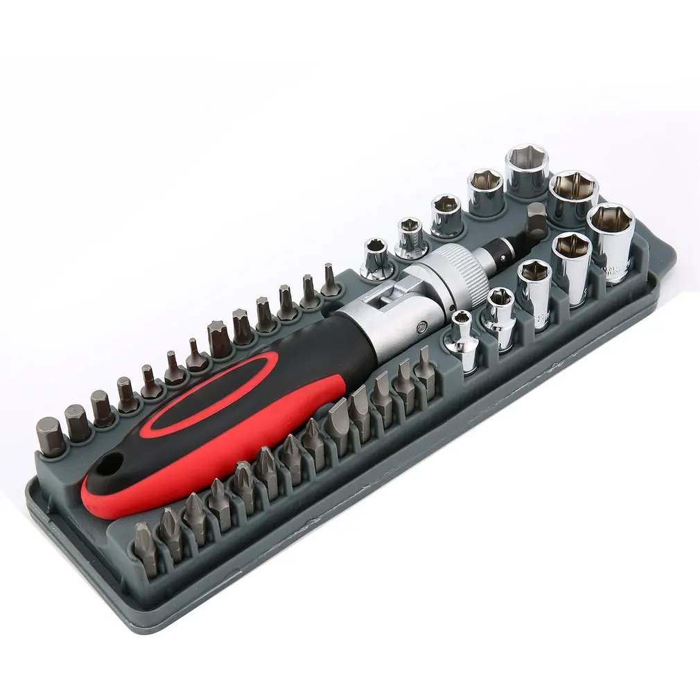 Pro'skit SD 2309 40 шт. Реверсивный Rachet отвертка биты гнездо набор серии DIY ремонт Tool Kit