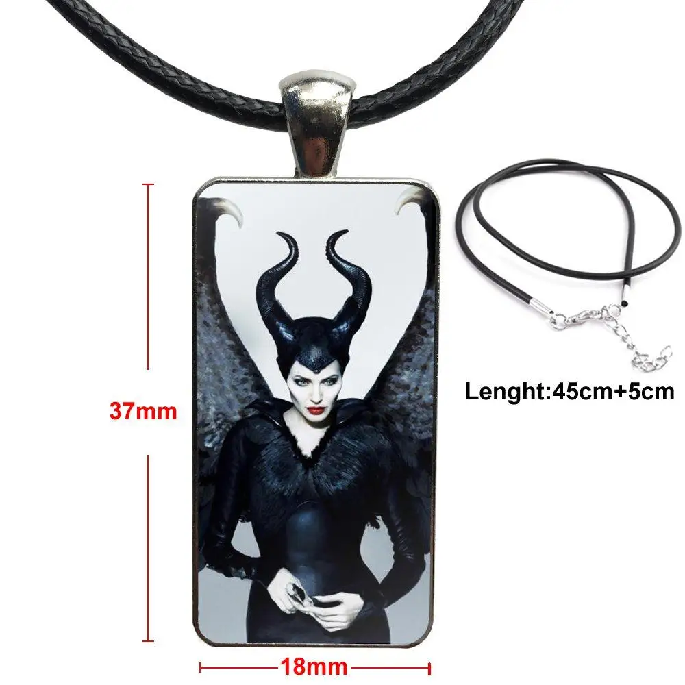 Фото Angelina Jolie Maleficent Horns стеклянный кабошон колье прямоугольное ожерелье стальные Angelina Jolie Maleficent Horns стеклянный кабошон колье прямоугольное ожерелье стальные