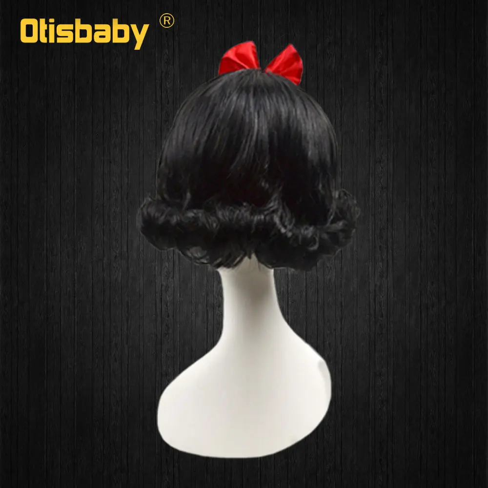 Snow White Wig Осень ; рождественское платье принцессы для девочек; Белоснежка; детская желтая церемония; Bebe; Fantasia Infantil; карнавальный костюм - Цвет: Snow White Wig