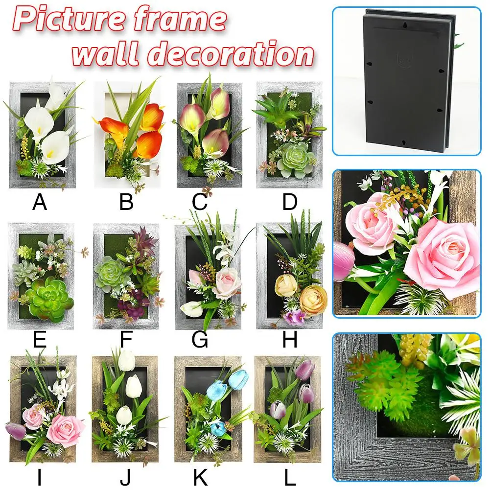 Emulational завод настенный подвесной инновационный кантри домашний декор настенные