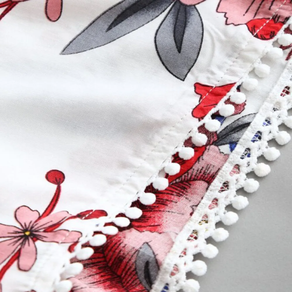 Женский Повседневный комплект из двух предметов CHAMSGEND летний топ с v образным