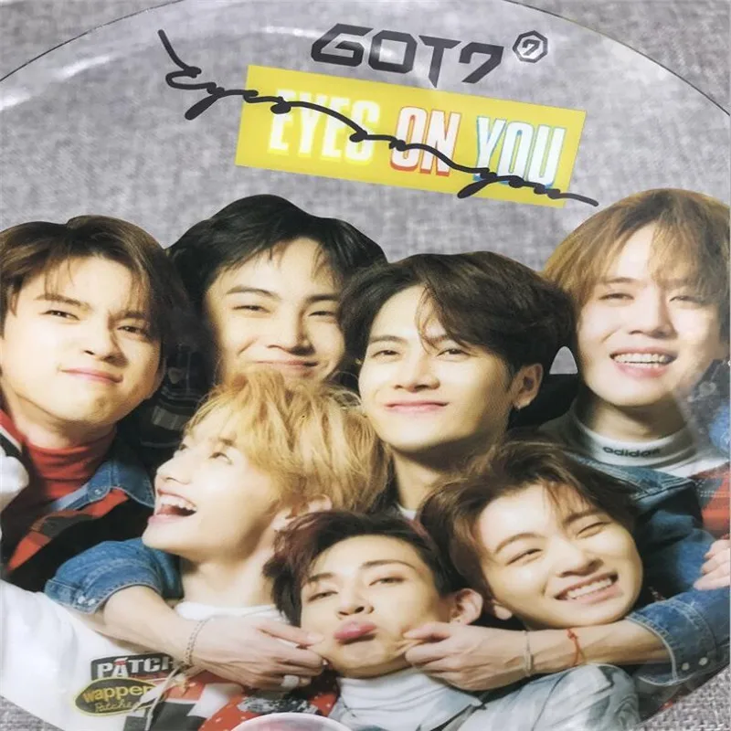 Kpop GOT7 официальный корейской звезды глаза на вас вентилятор куклы девочка мальчик