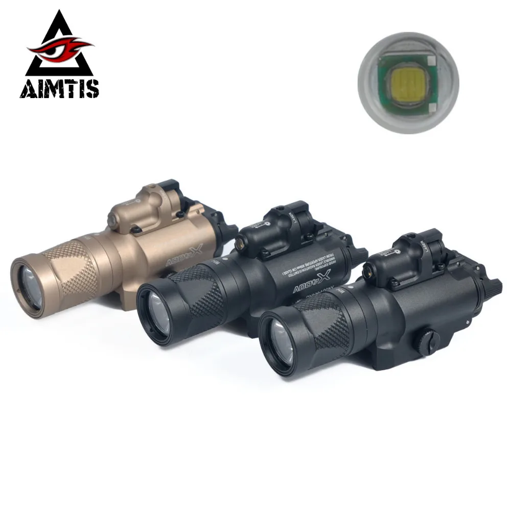 Пистолет AIMTIS Tactical X400V Combo Red Laser Постоянный/Мгновенный/Стробоскоп выход оружие