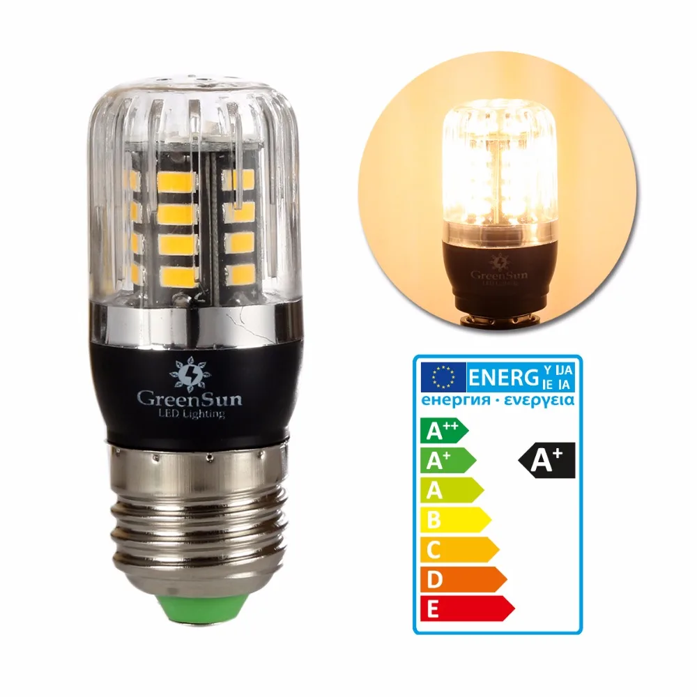 4/10 шт E27 5736 SMD СВЕТОДИОДНАЯ Лампа 220V 3W Светодиодная лампа Энергосберегающая