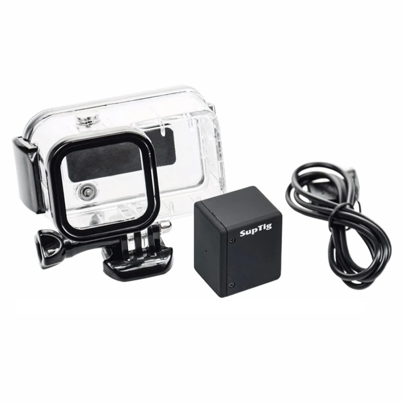 Запасной аккумулятор 1050 мА/ч для GoPro 4 запасной + водонепроницаемый корпус Hero
