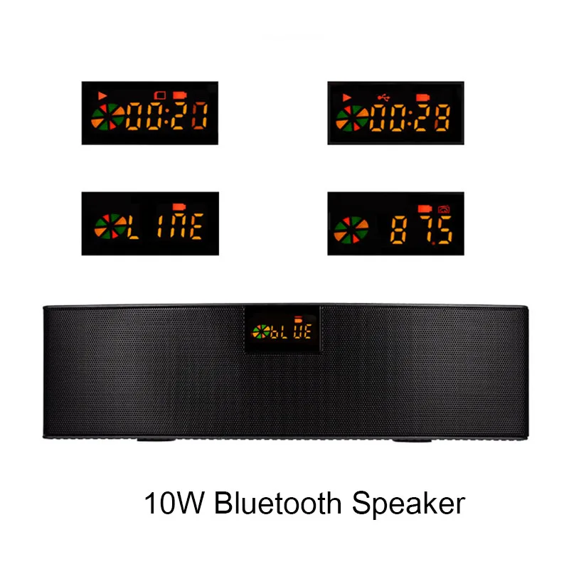 Новинка Bluetooth колонка Беспроводная портативная аудио мини-колонка Fm радио Tf