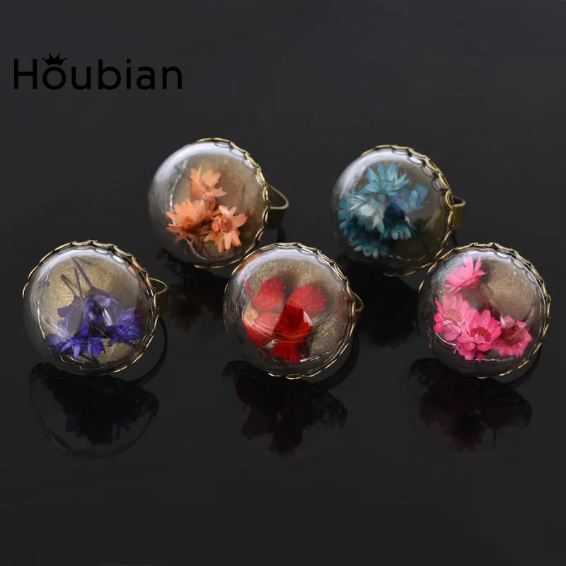 Женский винтажный букет украшение в виде сухих цветов для вечеринки 2017|flower ring|ladies