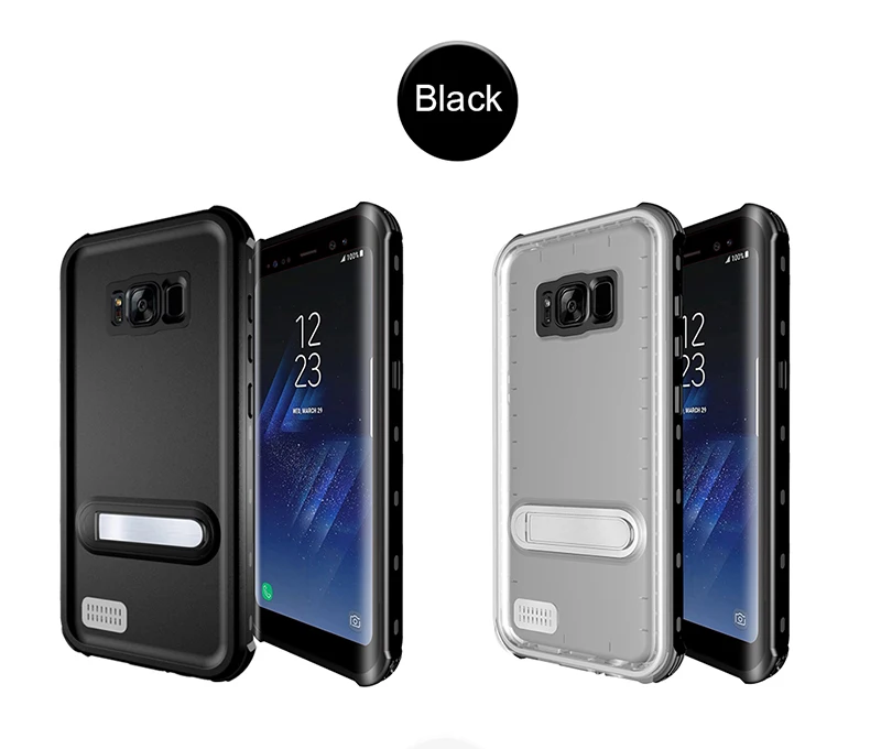IP68 Водонепроницаемый чехол для дайвинга для samsung S8 S8 Plus противоударный чехол для телефона для samsung Galaxy S8 Plus магнитные подставки