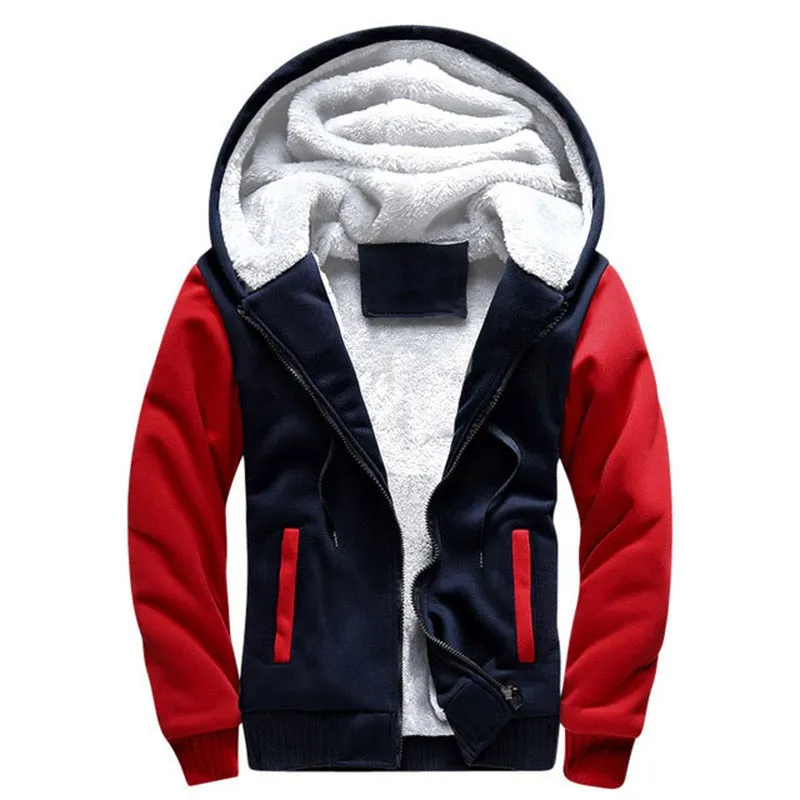 FAISIENS мужские куртки больших размеров 7XL 8XL с капюшоном толстые теплые флисовые