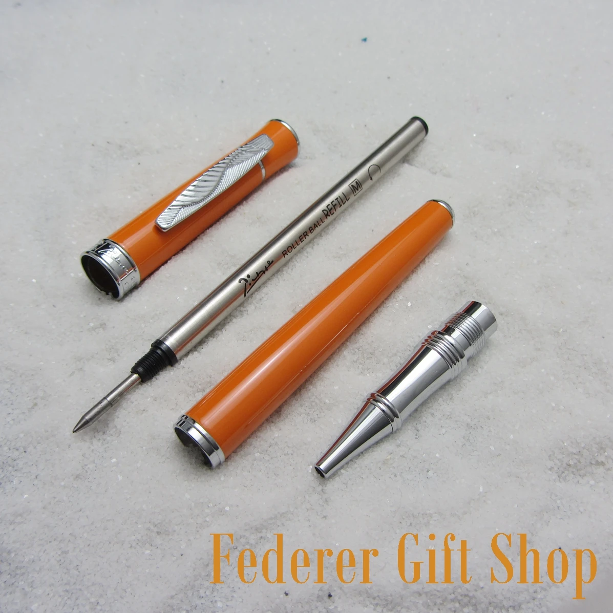 Ручка шариковая P902 с красным агатом металлическая деловая настоящий Picasso |