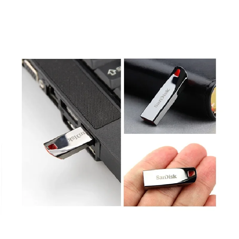 SanDisk CZ71 флеш накопитель USB 2 0 64 ГБ 32 флэш 16 8 флешка водонепроницаемый