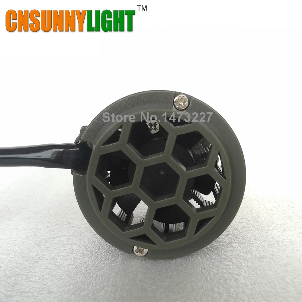 CNSUNNY светильник H3 Светодиодный светильник 30 Вт 3600LM 5500 к автомобильный светильник низкое потребление Высокий люмен комплект белый 12 В 24 в также для мото