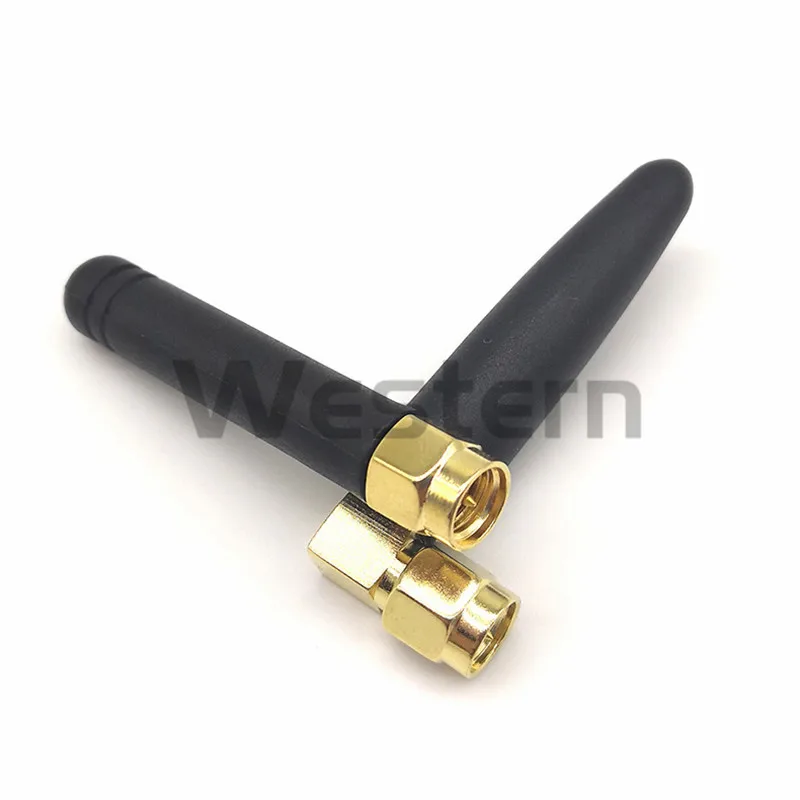 3 dbi GSM 2 4G антенна с коленчатым штекером SMA индивидуальный патч-Антенны Усилитель