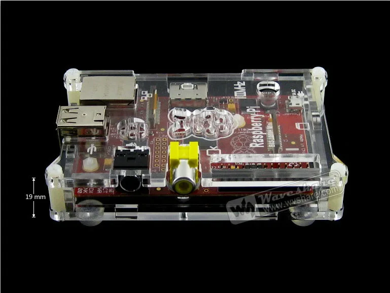 Raspberry pi Case New Style Clear Box Enclosure Cover For Pi Model B Mini Computer | Компьютеры и офис