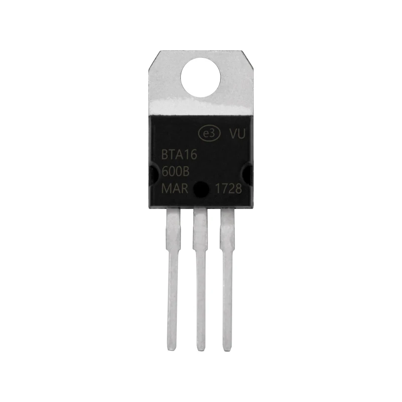 10 шт. BTA16-600B-220 BTA16-600 TO220 16-600B BTA16 600V 16A триакс Новый и оригинальный | Электронные