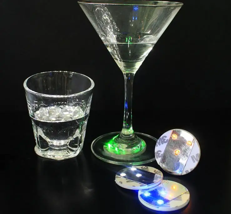 DHL Freeshipping 500pcs LED Bottle Light with 3M Sticker White for Wedding lin4980 | Дом и сад