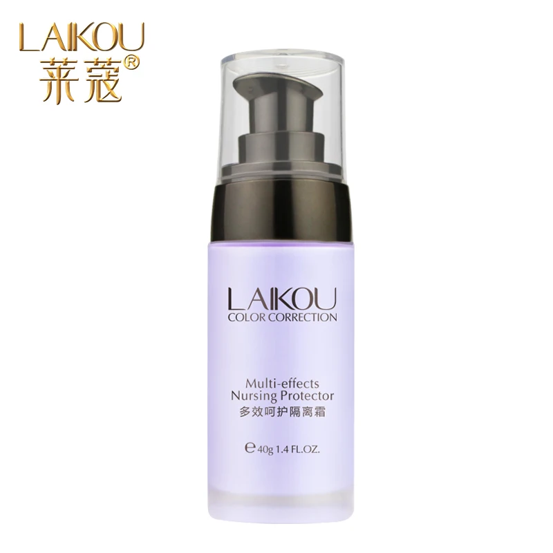 LAIKOU Multi-effect care primer Cream 40 г розовый/зеленый/Фиолетовый Увлажняющий водостойкий