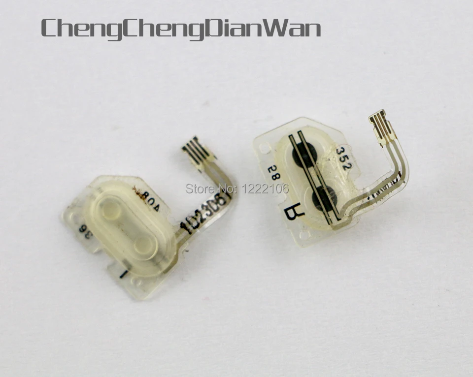 10 комплектов L/R триггер Кнопка Токопроводящая резиновая кабель для PSV1000 ключ