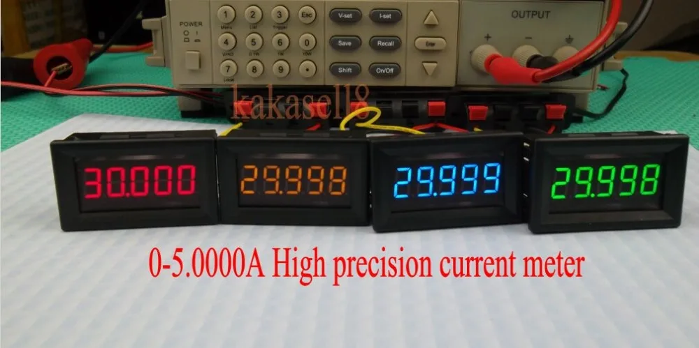 DC 0 5.0000A 5A цифровой светодиодный амперметр ампер измеритель тока|tester bench|tester toyotameter
