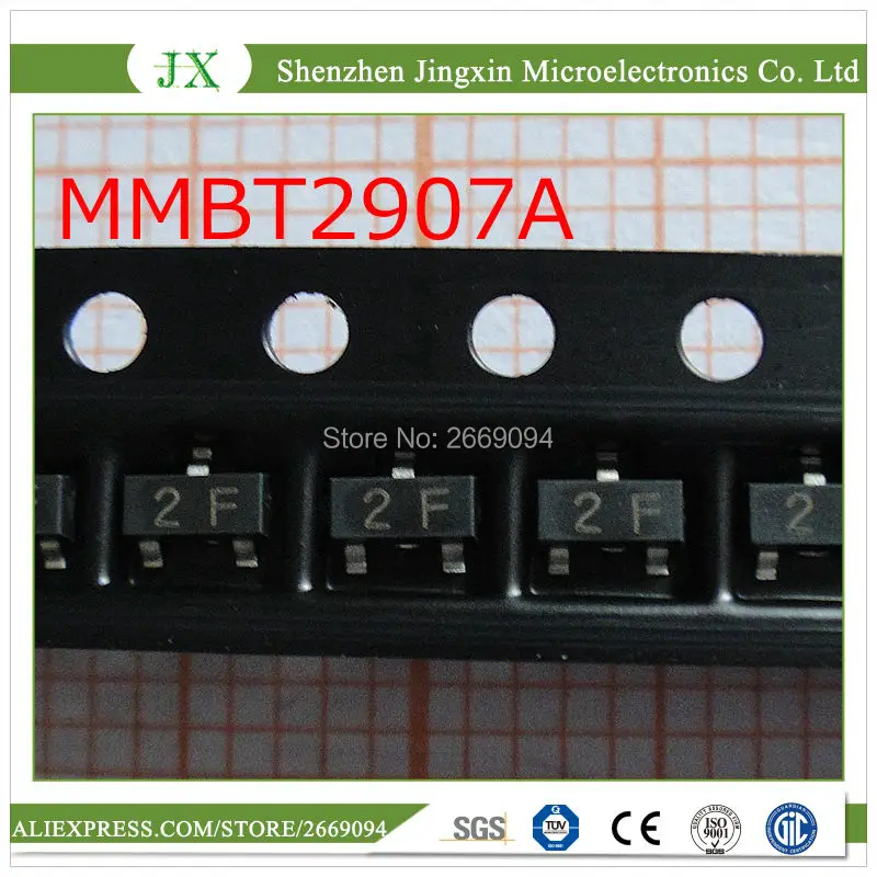 

1000 шт./лот транзистор MMBT2907ALT1G MMBT2907A MMBT2907 2N2907 2F SOT-23