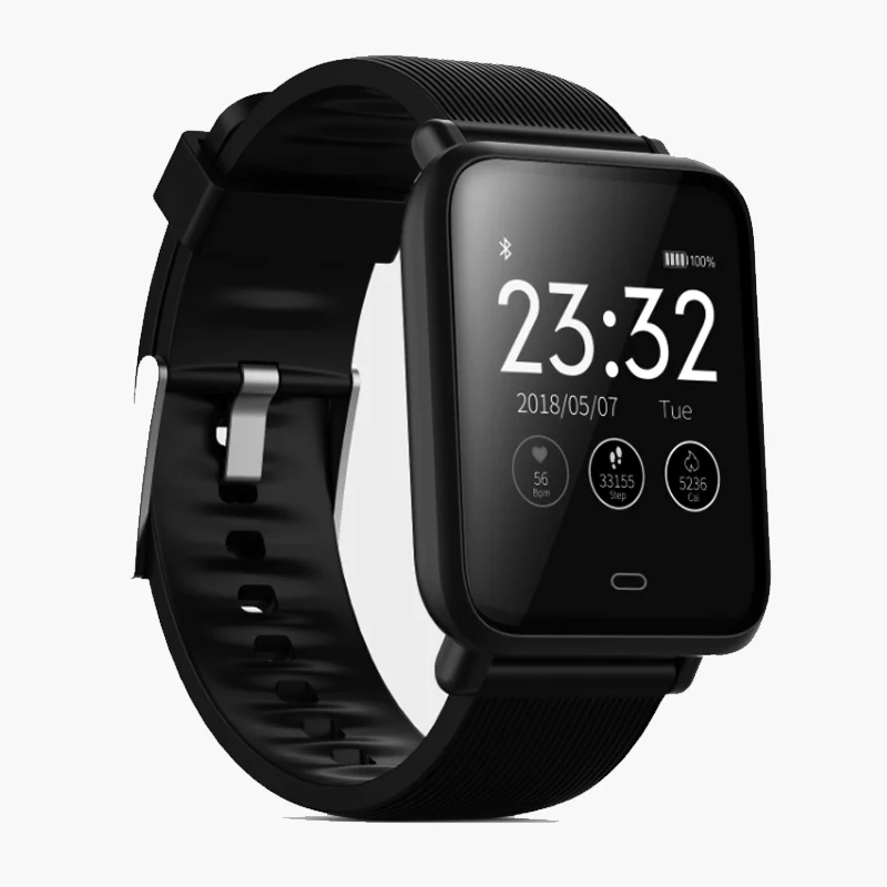 Смарт часы Imosi Q9 с тонометром пульсометром и защитой класса IP67|wristband fitness tracker|smart