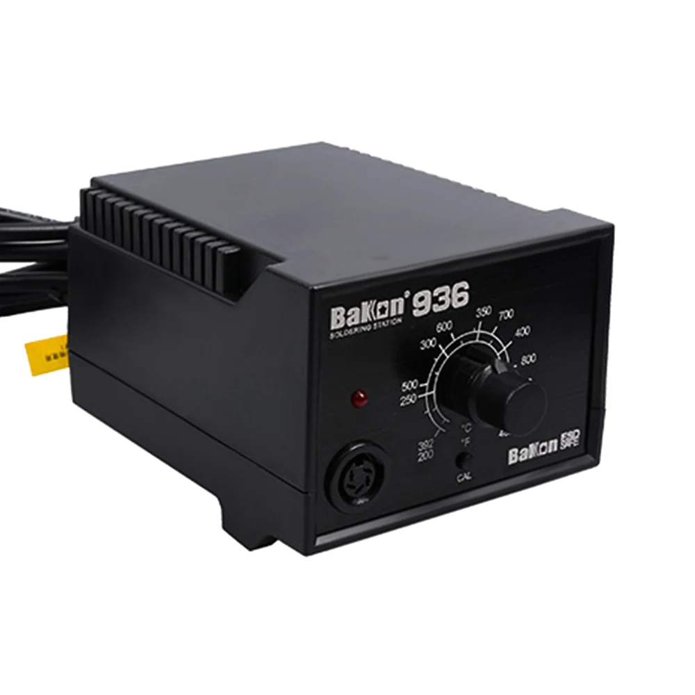 BAKON BK936 60 Вт паяльная станция Антистатическая температура регулируемый паяльник с ЕС/США Разъем