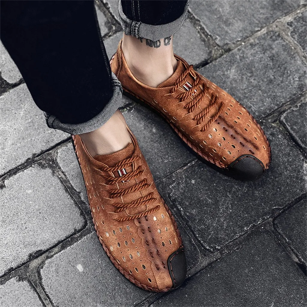 Big Size Breathable Mens Shoes Sales Cutouts Soft Shoe Designer China Cheap | Обувь