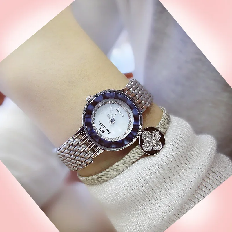 Брендовые роскошные женские часы 30 м водонепроницаемые тонкие кварцевые для