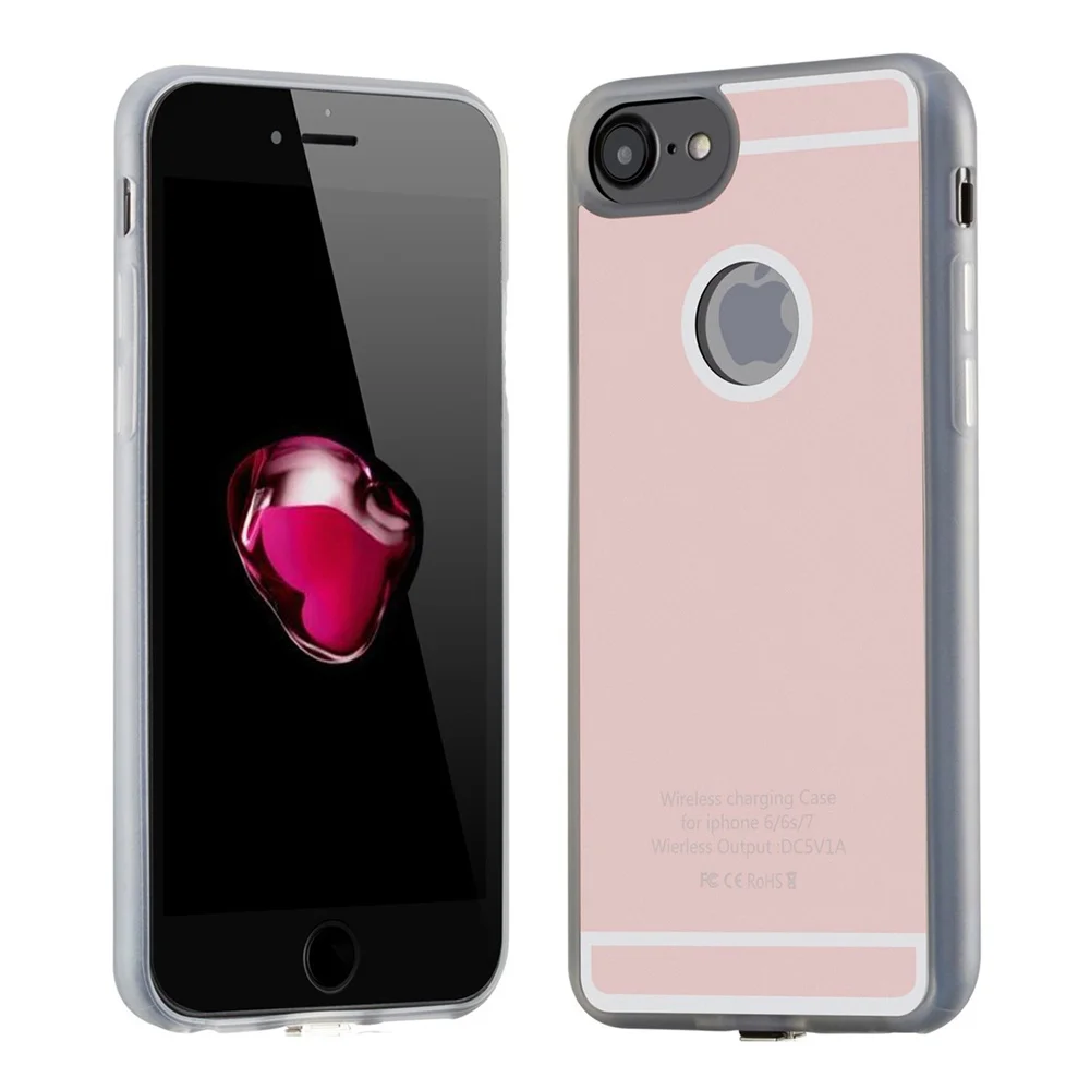 Tongdaytech Qi Беспроводное зарядное устройство приемник Coque чехол для телефона для iPhone 7 6 6s Plus чехол Беспроводная зарядка чехол для телефона