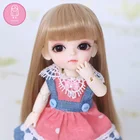 Парик для куклы BJD 18 bjd sd парик для куклы высокотемпературные длинные прямые волосы для детей Lati 2 цвета на выбор L30
