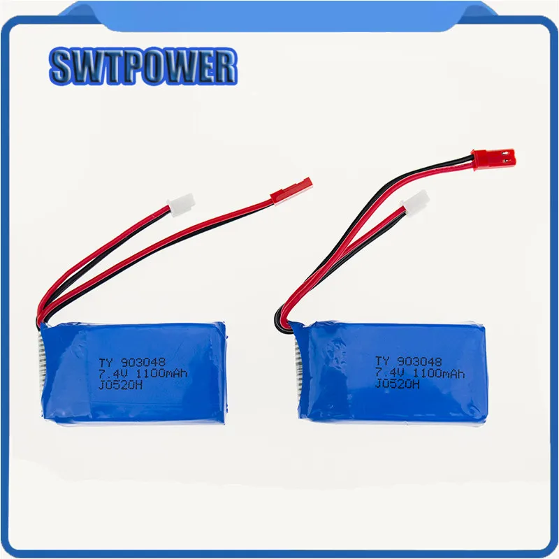 Hot 7.4V 1100mah Wltoys 5/4/3/2/1pcs A949 A959 A969 A979 K929 LiPo Battery JST plug Part for RC Wholesale | Игрушки и хобби